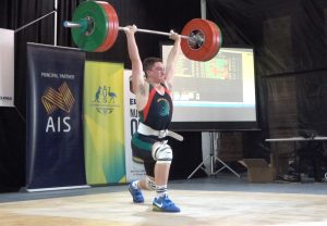 Zac Millhouse with 147Kg in CLean and Jerk