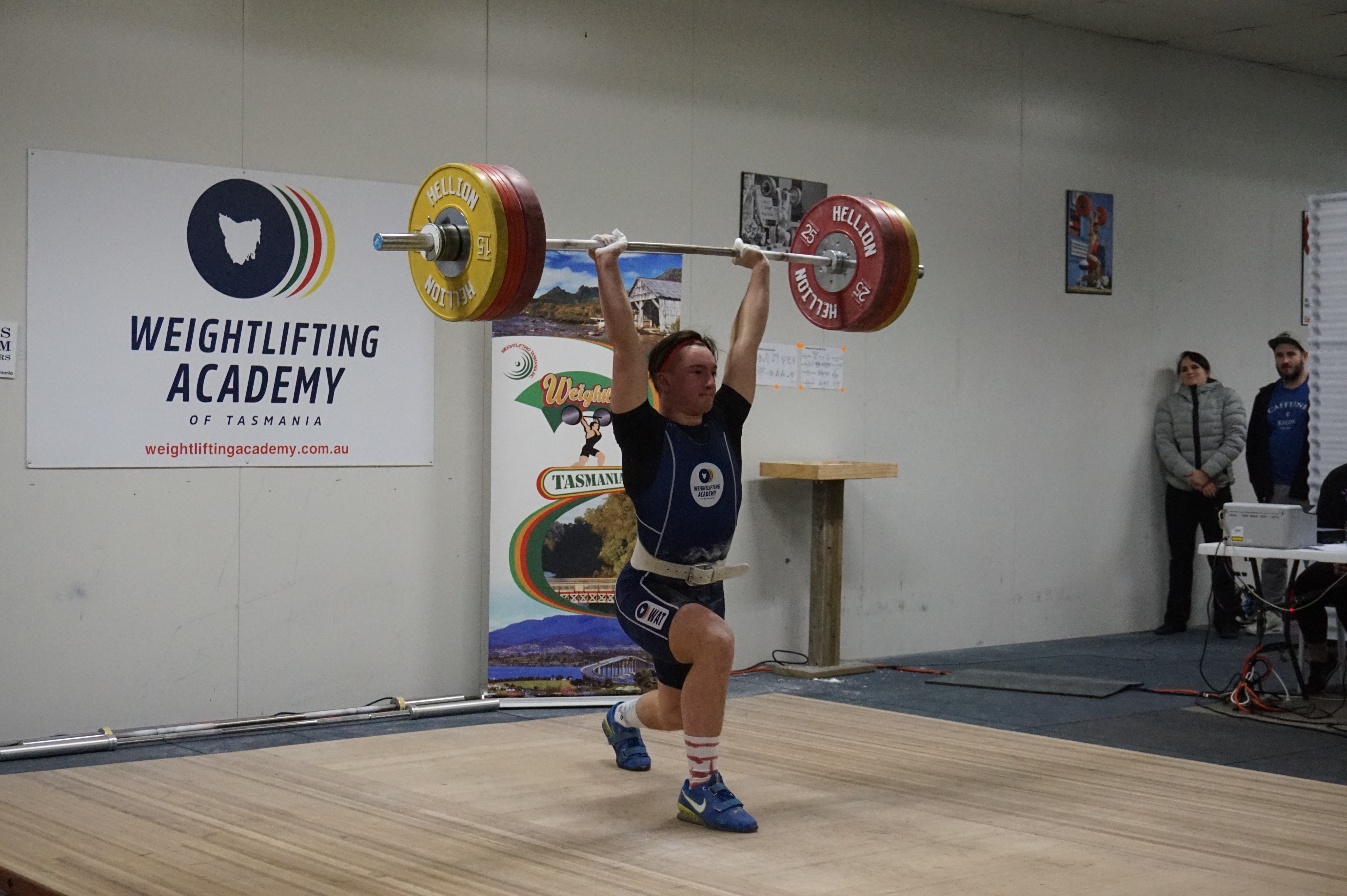 Best lift of the day by Zac Millhouse - 156Kg in the Clean & Jerk
